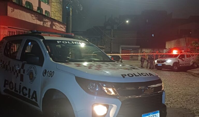 viatura da PM em Santo André