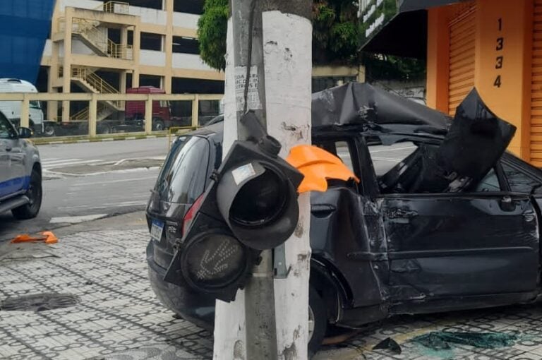 Em São Bernardo, acidente na Maria Servidei Demarchi deixa vítima