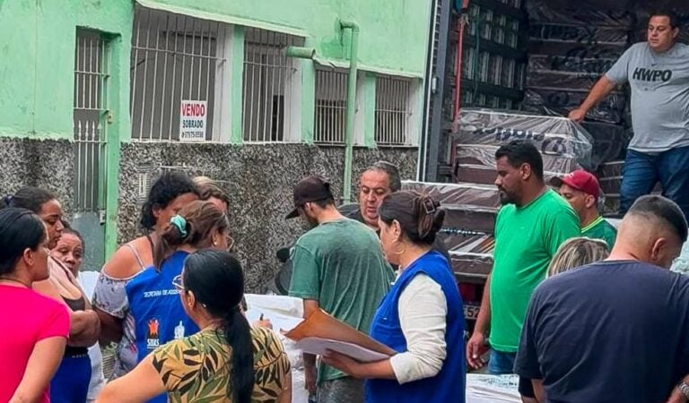 São Bernardo realiza força-tarefa para ajudar famílias atingidas por forte chuva