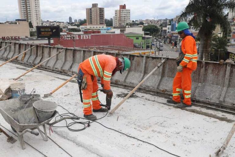 Sto.André interdita trecho da Av. dos Estados a partir desta segunda para içamento de vigas