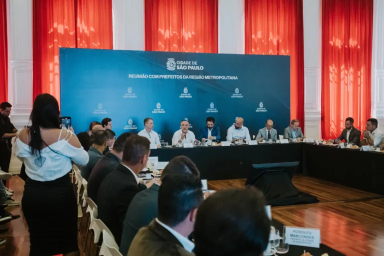 Prefeito Marcelo Lima debate ações conjuntas em conselho metropolitano de SP