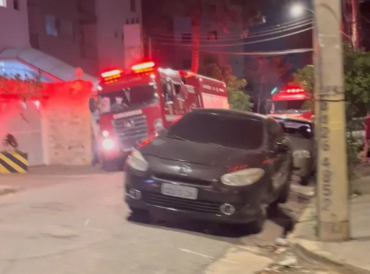 viatura dos bombeiros