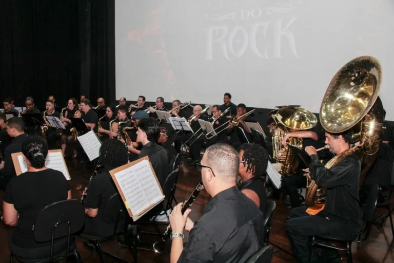 Vila do Doce terá concerto gratuito da Banda Sinfônica da cidade nesta quarta