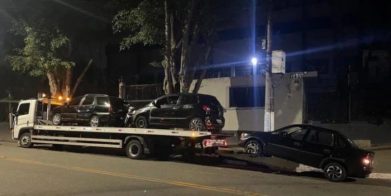GCM de Diadema apreende 33 motos e carros e dispersa pancadão no Pombal
