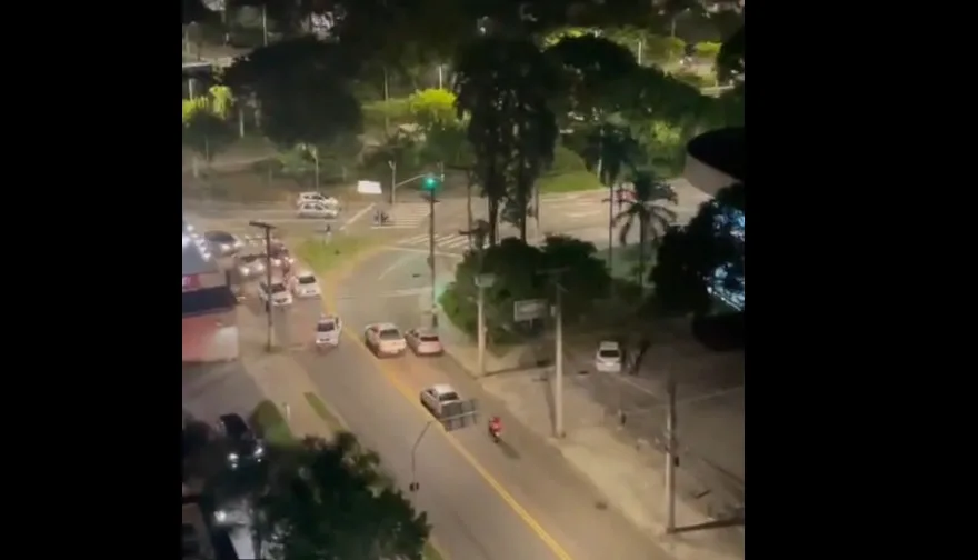  Intensa movimentação policial em Santo André após tentativa de assalto