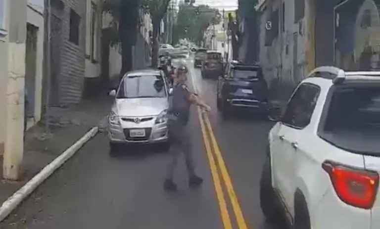 PM apreende veículo com placa clonada e prende suspeito em São Caetano