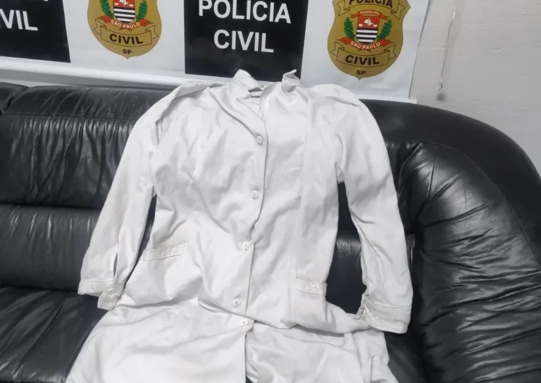 Polícia Civil apreende celular e jaleco de falsa agente de saúde em São Bernardo