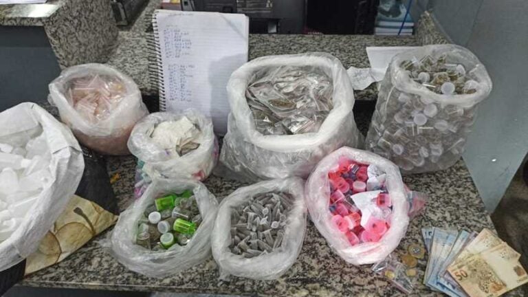 GCM de Diadema realiza maior apreensão de drogas do ano, com 6.677 porções apreendidas