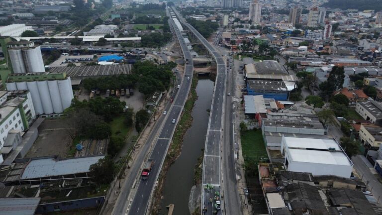 Santo André libera segundo viaduto do Complexo Viário Santa Teresinha