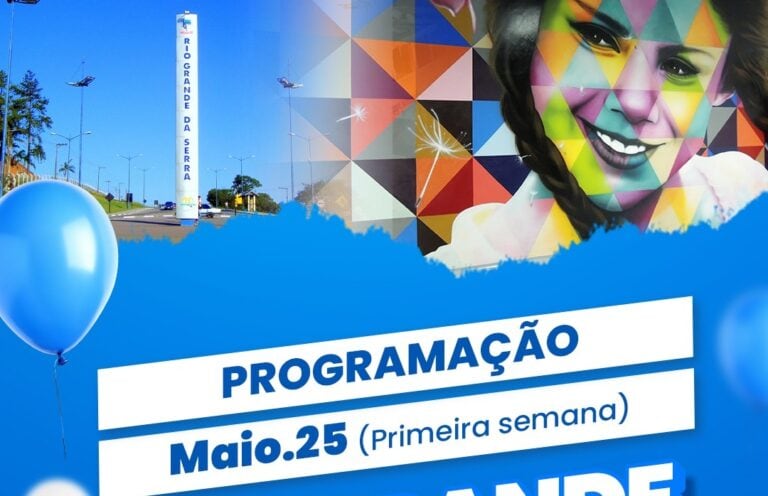 Prefeitura de Rio Grande da Serra celebra 61 anos com programação especial