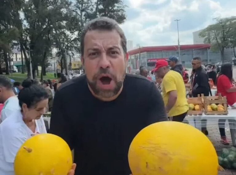 Boulos distribui 12 toneladas de alimentos em ‘feira solidária’ em Diadema
