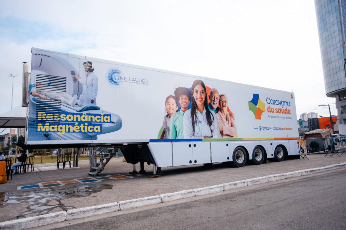 Caravana da Saúde de São Bernardo ganha reforço da Carreta da Ressonância Magnética
