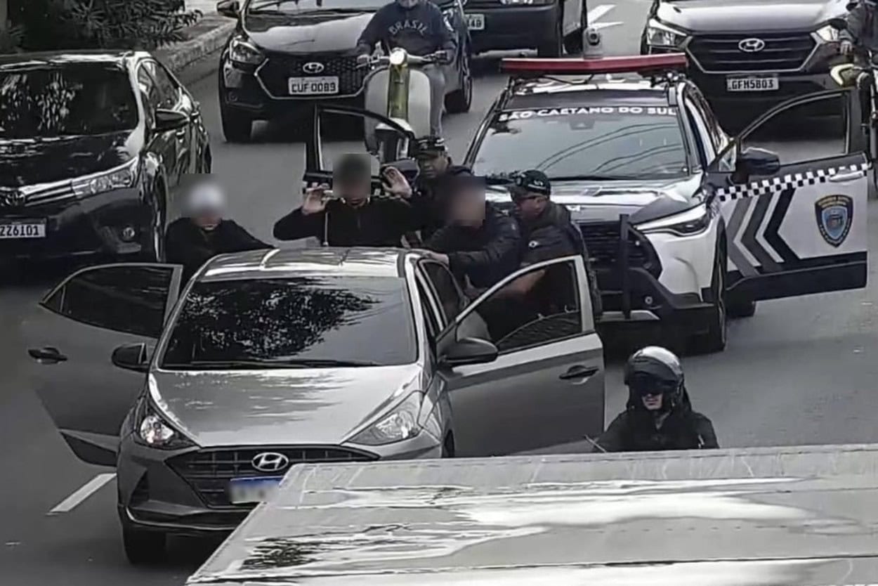 GCM de São Caetano prende trio envolvido em roubos a farmácias