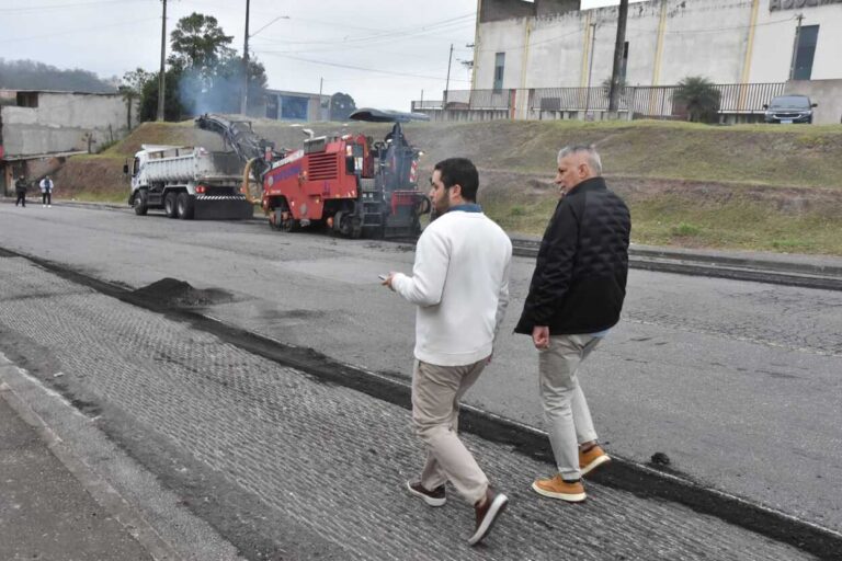 Programa Rua Nova avança 1,5 km com obras no Jardim Santo André