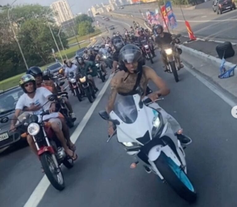 Grupo que faz motociata em Sto.André nega comemoração de óbito de GCM