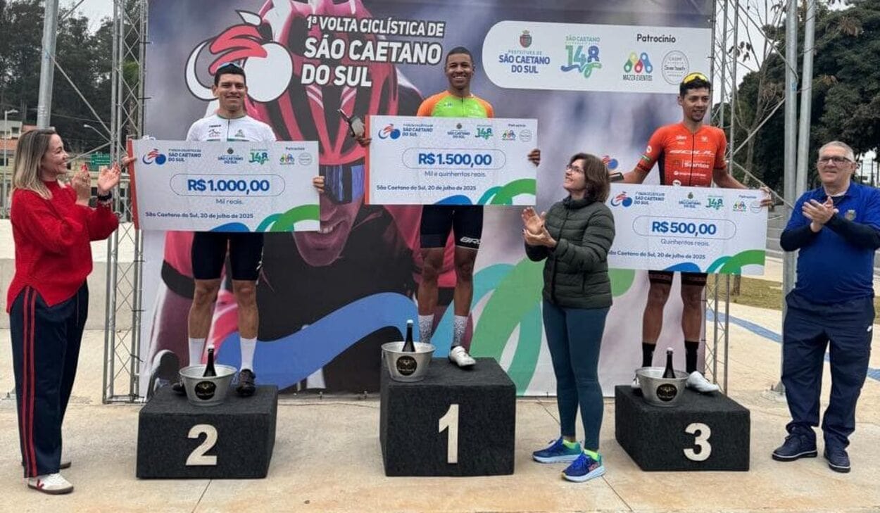 São Caetano sedia primeira Volta Ciclística com premiação para atletas de elite