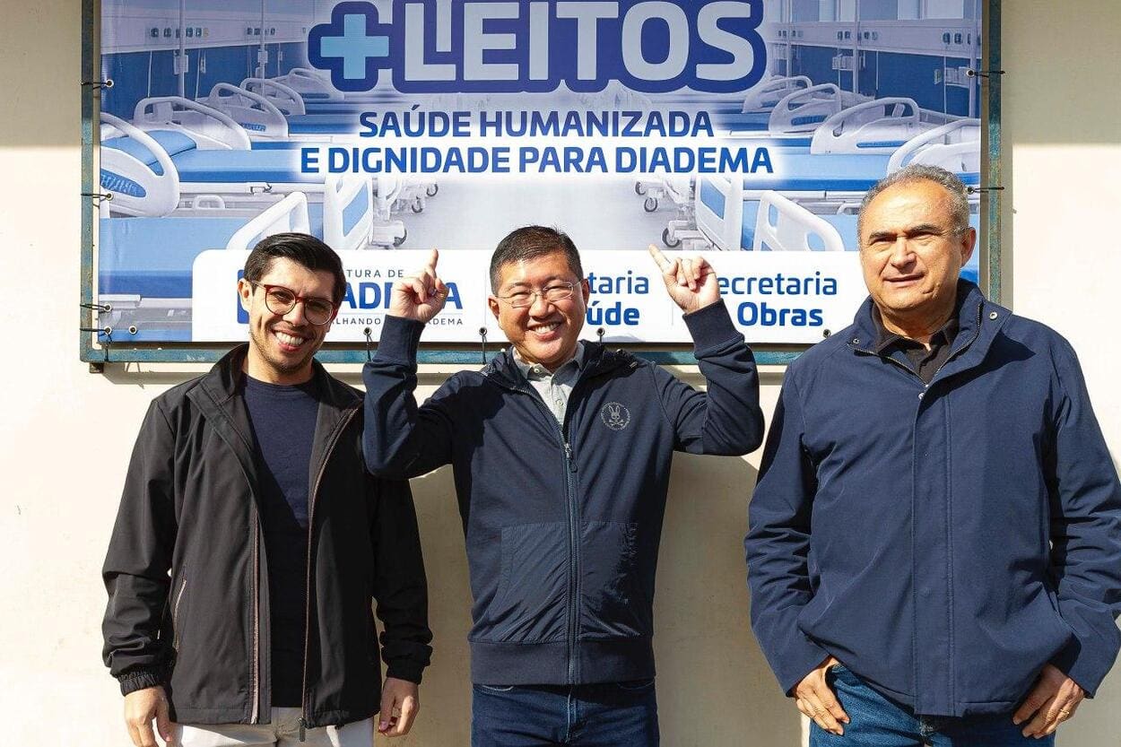 Prefeito Taka anuncia ampliação e mais 20 leitos no Hospital Municipal de Diadema
