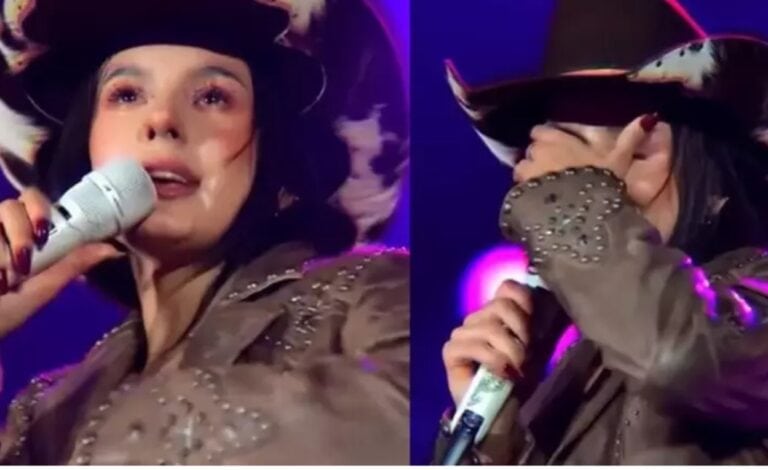 Ana Castela Chora Durante Show e Desabafa: "Não Estou Aguentando Mais"