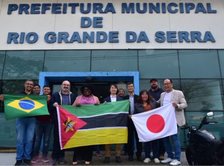 Rio Grande da Serra recebe visita da Agência de Cooperação Internacional do Japão (JICA) para conhecer programa de coleta seletiva inspirado em modelo japonês