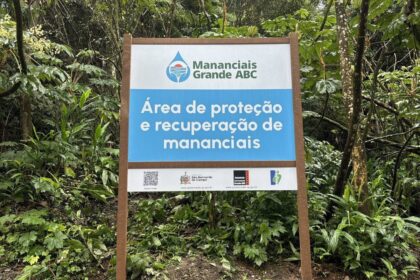 Sinalização visual das áreas de mananciais avança no Grande ABC