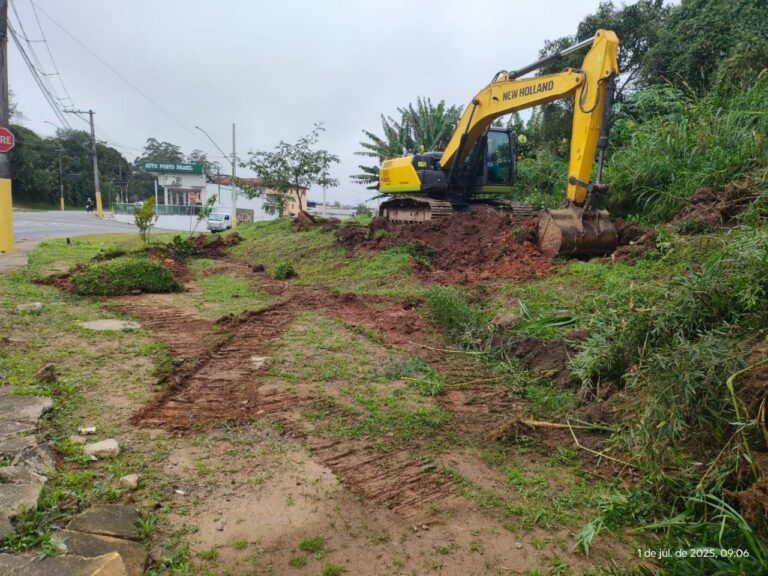 Prefeitura de Ribeirão Pires inicia construção de alça de acesso entre Av. Santa Clara e Av. Pref. Valdírio Prisco