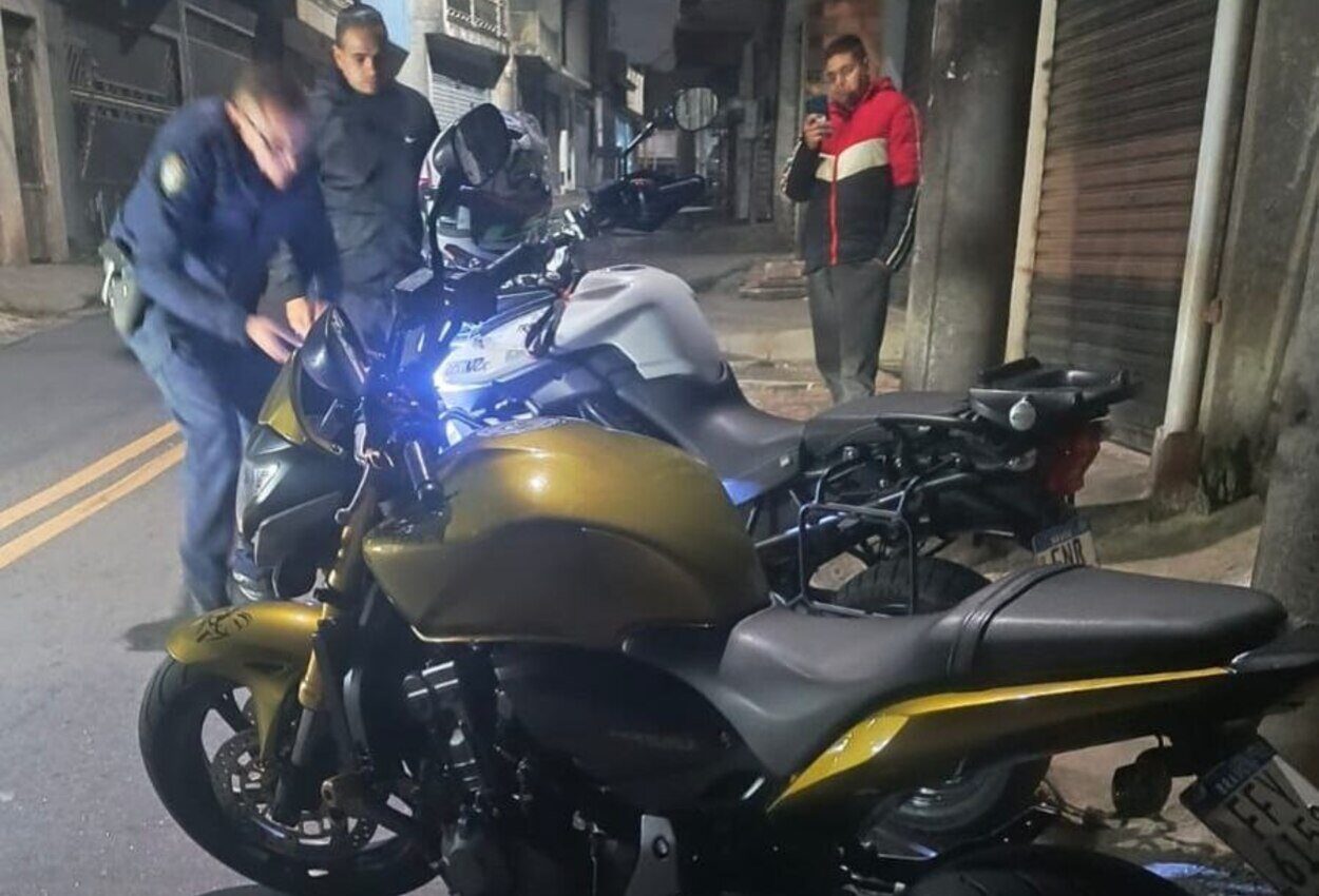 GCM de Mauá recupera duas motocicletas furtadas durante patrulhamento no Alto da Boa Vista