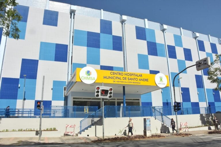 Crianças feridas após queda de muro foram socorridas no CHM de Santo André. Foto: Divulgação