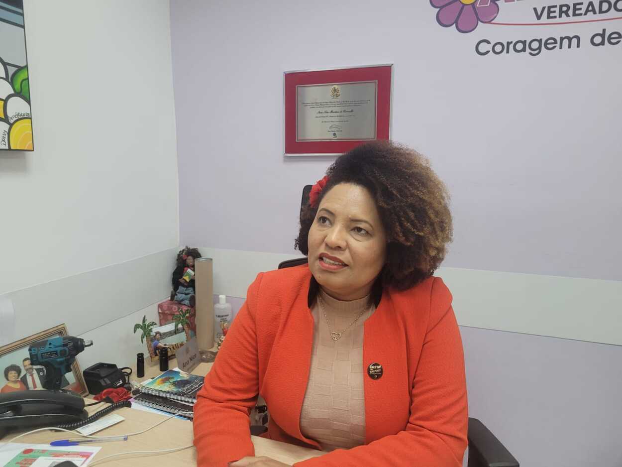Vereadora do PT assume interinamente a presidência da Câmara de São Bernardo 