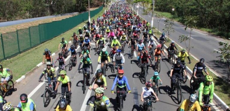 Esplanada do Paço de São Bernardo recebe 1º Encontro de Ciclistas do ABC Paulista
