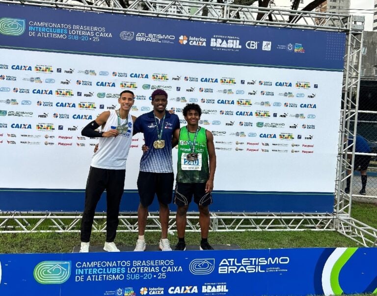 Equipe de São Bernardo conquista quatro medalhas no Brasileiro Interclubes Sub-20 de Atletismo
