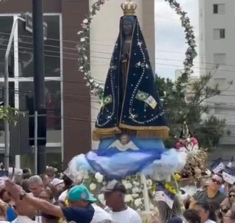 Caminho da Fé: 5 fiéis e 300 cavalos marcam a 21ª Cavalgada de Nossa Senhora em São Caetano