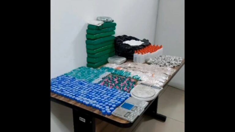 Fuga e colisão com carro furtado levam à descoberta de laboratório de drogas em SBC