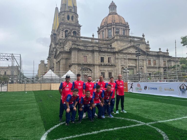 Time de Futsal Down do Andreense FC estreia contra Tigres de Alica FC Down, no México
