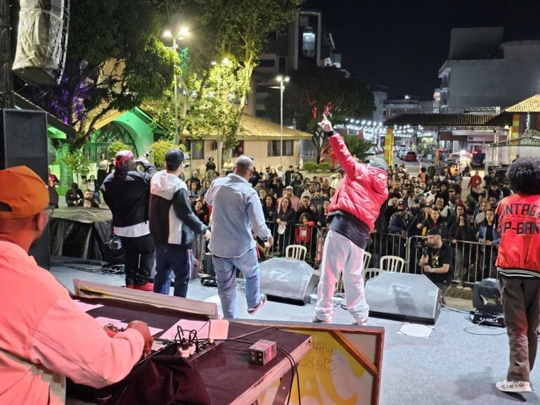 Inquérito convida GOG e Fábio Brazza encerraram o primeiro dia da programação da Consciência Negra em Ribeirão Pires Foto: Rafael Costa (PMETRP)