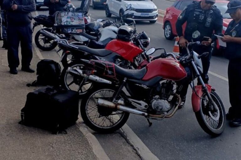 GCM de São Caetano apreende motocicleta com sinais de adulteração de veículo durante Operação Bloqueio