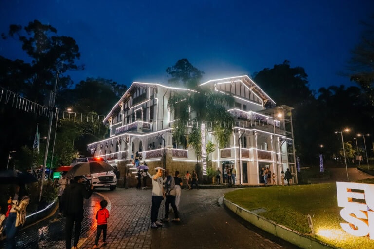 Chácara Silvestre, em São Bernardo, ganha iluminação especial e vive sábado de festa no ‘Natal Solidário’