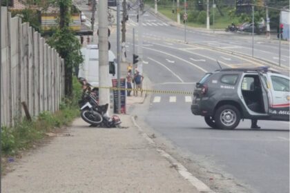 Acidente na Estrada Samuel Aizemberg, em São Bernardo, deixa uma vítima sem vida