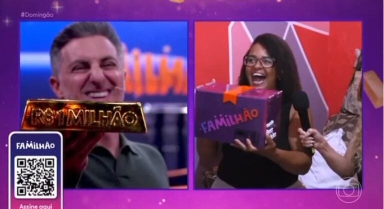 São Bernardo tem uma nova milionária após prêmio no "Domingão com Huck"