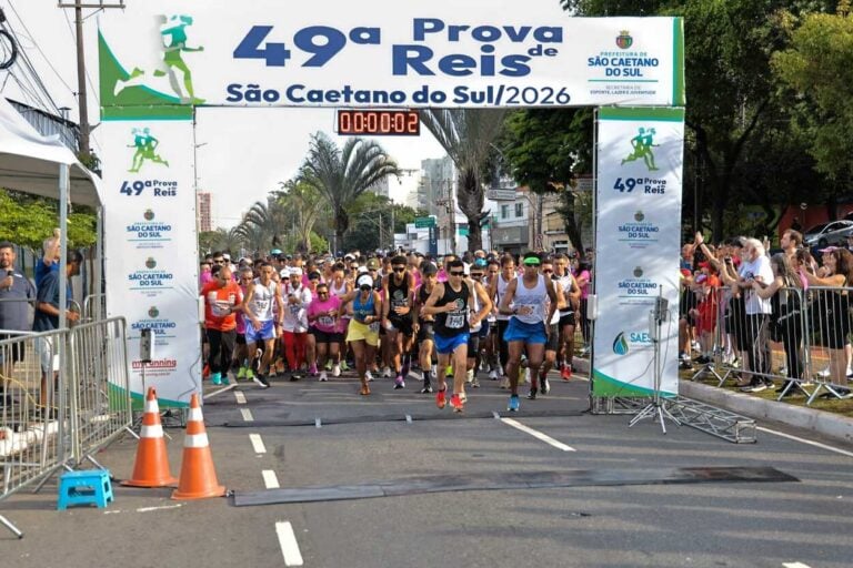 Prova de Reis, mais tradicional corrida de rua do ABC, leva mais de 3 mil pessoas às ruas de São Caetano