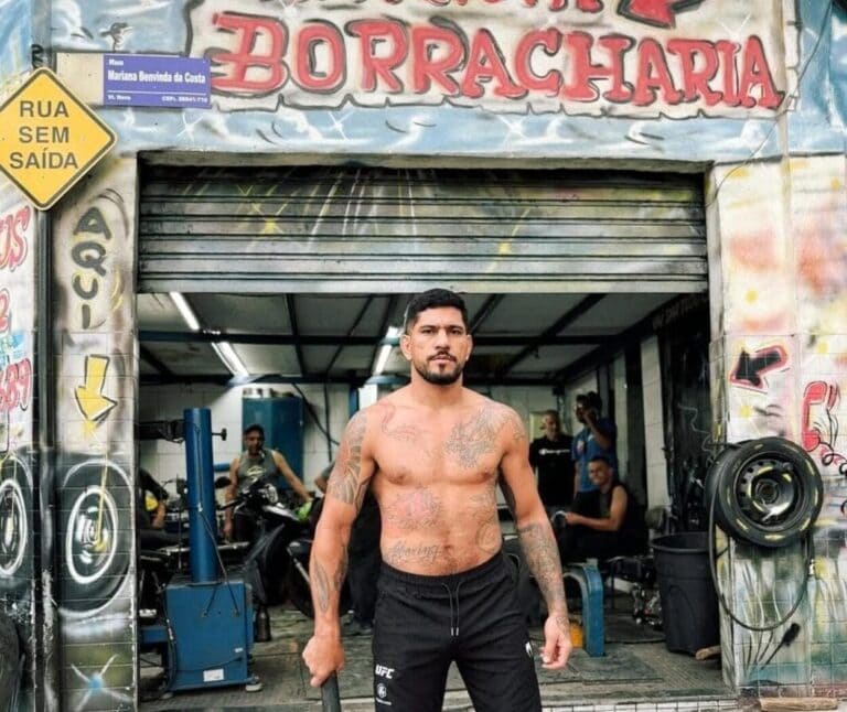 Alex Poatan volta à borracharia no Bairro dos Casa em São Bernardo onde trabalhou antes do UFC