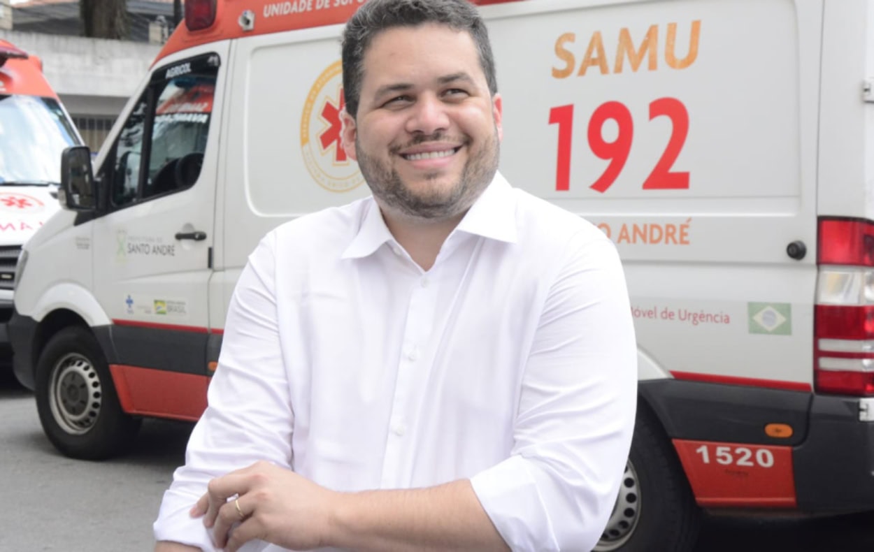 Gilvan moderniza SAMU de Sto.André com tecnologia para reduzir tempo de resposta em até 50%