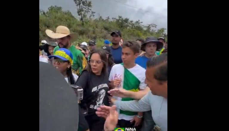 Vereadora de SBC Nina Braga já está com Nikolas Ferreira na 'Caminhada da Liberdade