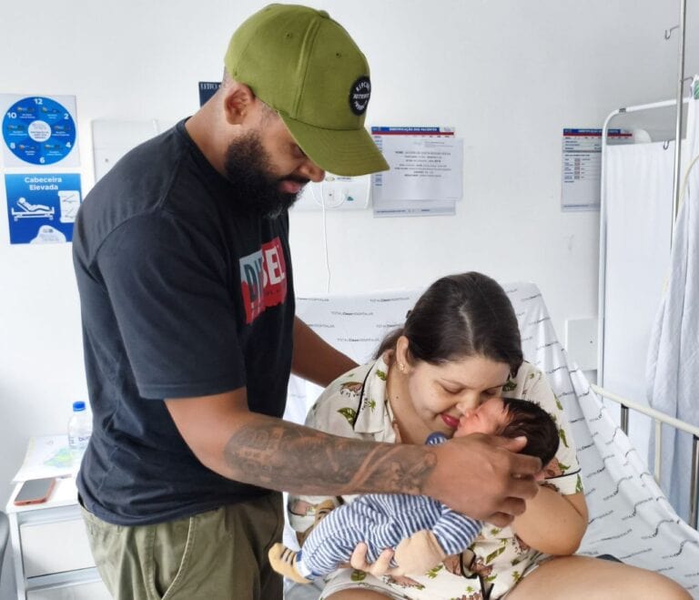 Nascimento marca o início do ano na rede pública municipal de Ribeirão Pires e reforça os avanços da saúde materno-infantil