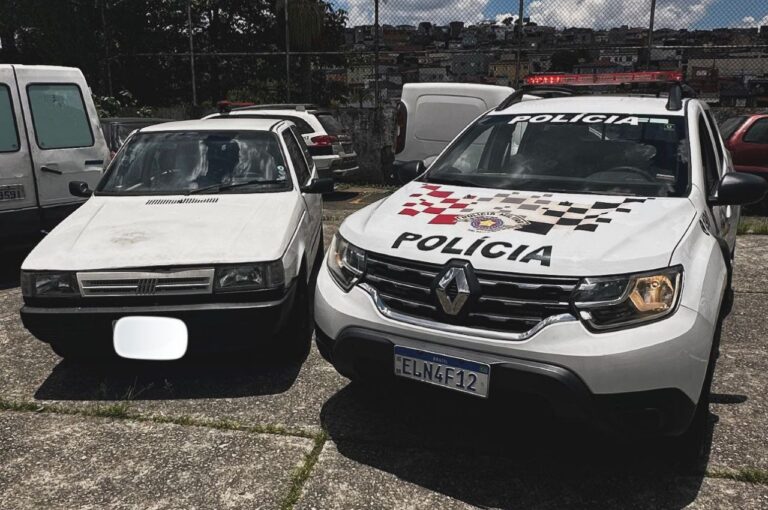 Polícia Militar apreende veículo adulterado e aborda egresso por tráfico em São Bernardo do Campo
