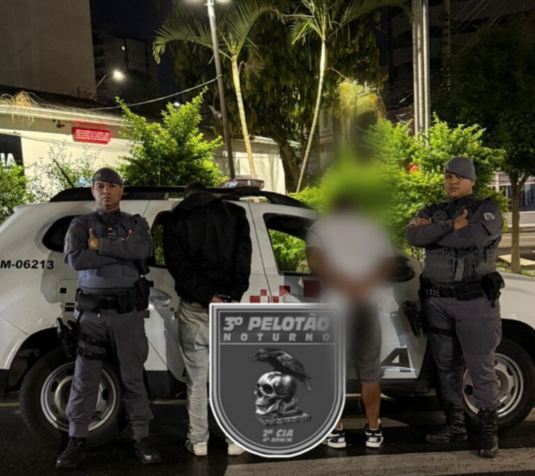 Polícia Militar frustra furto a galpão e detém dois suspeitos em São Bernardo do Campo