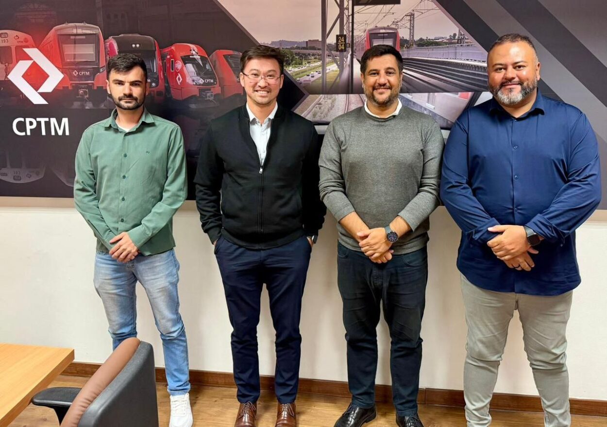 Prefeito Akira Auriani se reúne com presidente da CPTM para tratar de melhorias na mobilidade ferroviária do município