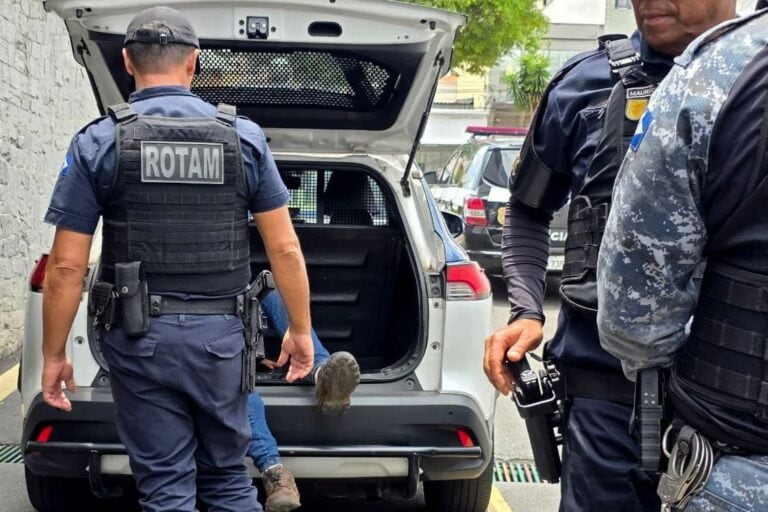 ROTAM da GCM de São Caetano prende homem em flagrante por furto no Santa Paula