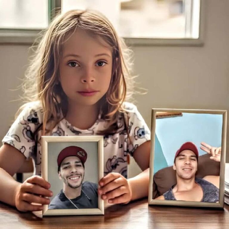Sofia Tavares faz apelo emocionante nas redes sociais para localizar Wellington Galvão de Freitas, visto pela última vez há um ano e meio em Piraquara