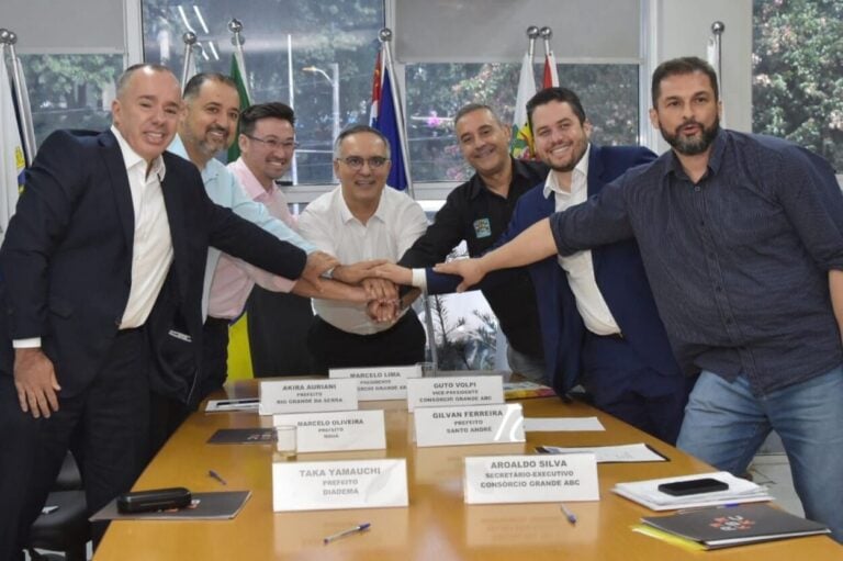Guto Volpi assume presidência do Consórcio Intermunicipal Grande ABC por unanimidade