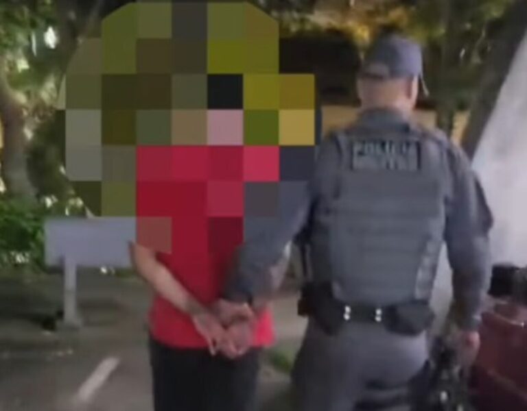 PM prende homem em flagrante com arma de fogo e munições no Baeta Neves